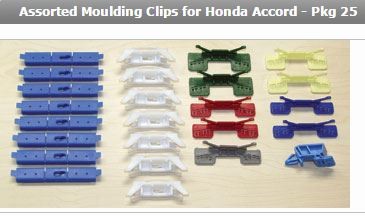 Assorted Moulding Clip