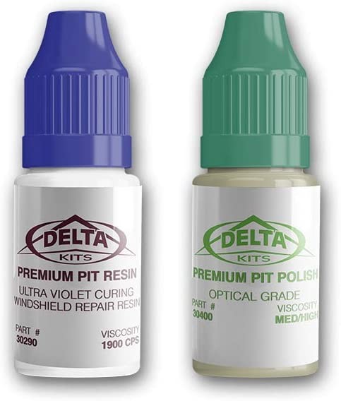 Delta Kits Premium Pit Resin & Polish Combo-7 ml ea