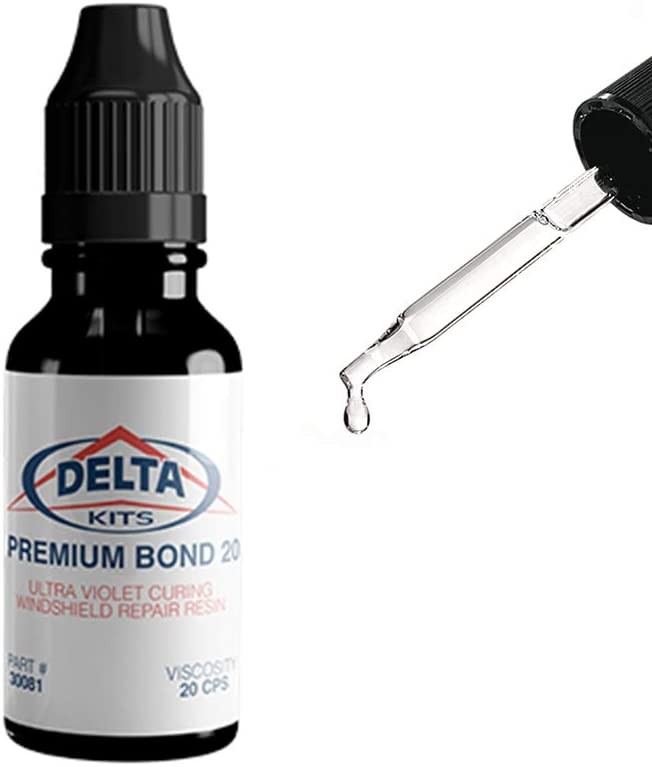 Delta Kits Windshield Repair Resin - Premium 20-15ml